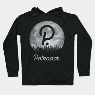 Vintage Polkadot DOT Coin To The Moon Crypto Token Cryptocurrency Blockchain Wallet Birthday Gift For Men Women Kids Hoodie